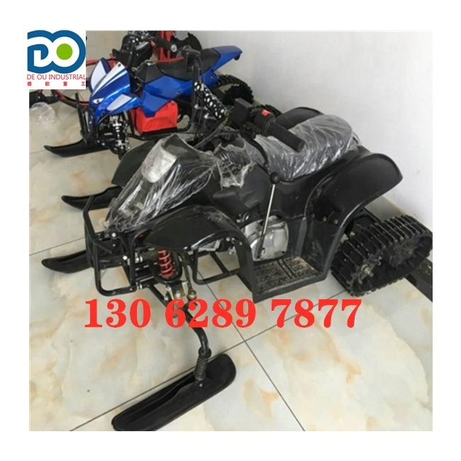 Shandong direct factory 4 wheel mini electric snowmobile  snow vehicle  kids snowm slider for sale