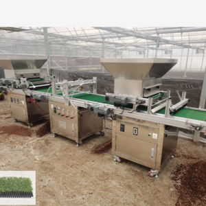 High quality stainless steel plug tray seeder tray seedling  machine  planting machine Plug seedling machine