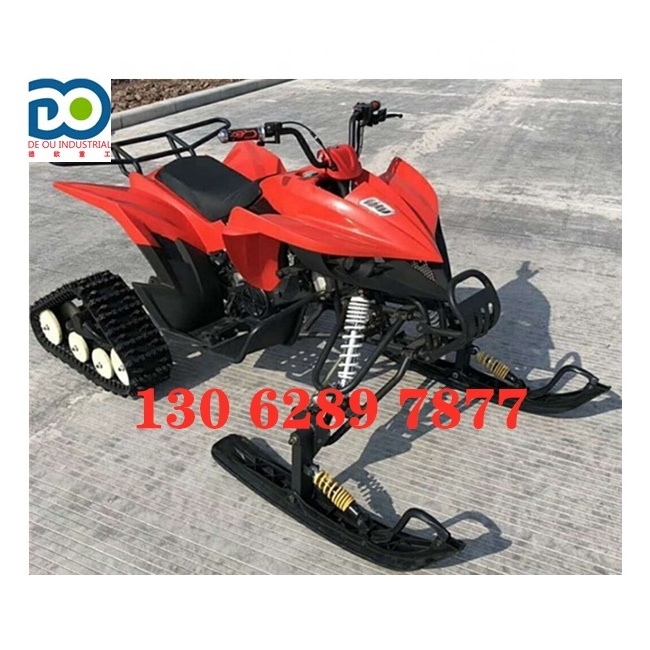 Security electric motor snowmobile Snow Racer Bike snow mobil snowmobile For Kids children and adult