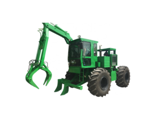 1year warranty Chinese small backhoe excavator with sugar cane grapple grabber and one free bucket for crop loading