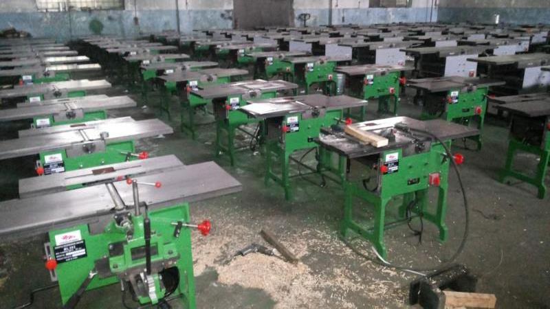 Deou-200 Mutil-functional Portable Bench Wood Thicknesser Planer Machine Wood Planing Machine For Construction Work