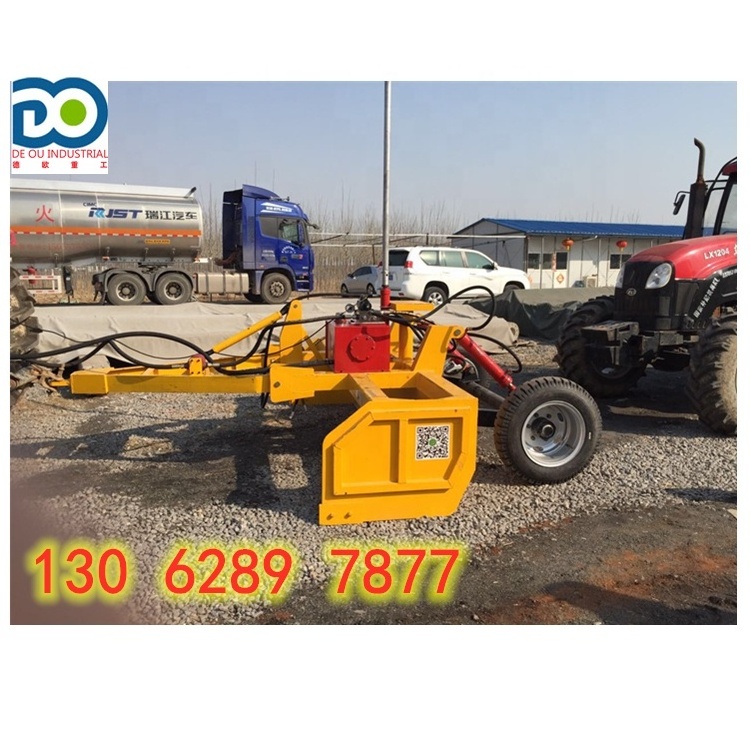 DEOU laser system 3.5m grader scraper agricultural leveling machine laser land leveler with CE certification