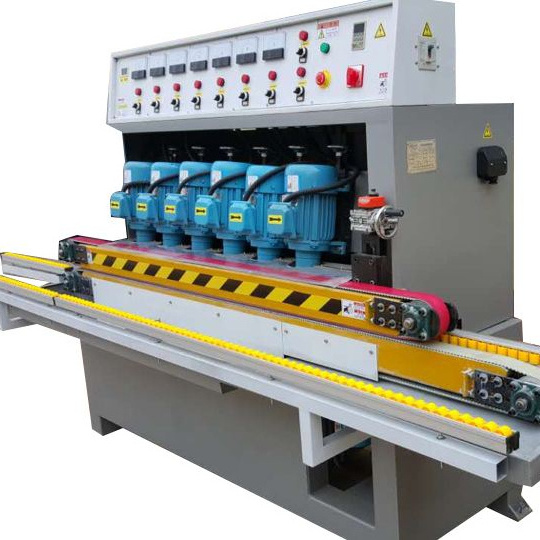 PLC control 9 engine automatic glass processing machine / glass edging machine / glass polisher