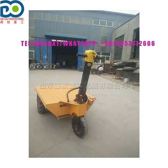 Electric flat trolley Handling tool cart Corridor lift truck made  in  china