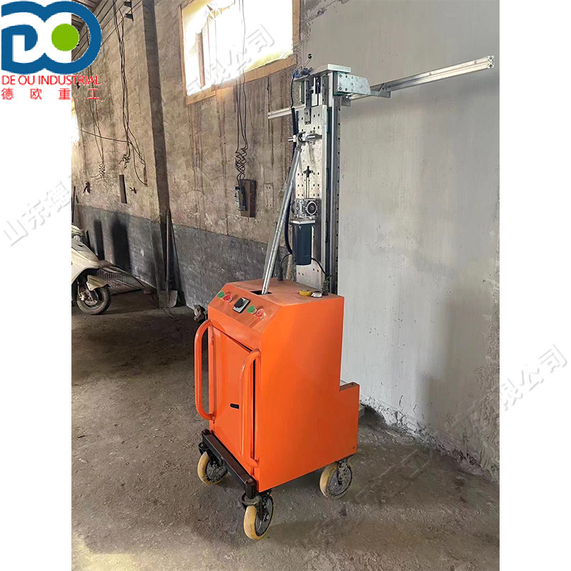 Automatic plaster scraping machine intelligent wall plastering machine cement mortar smoothing machine