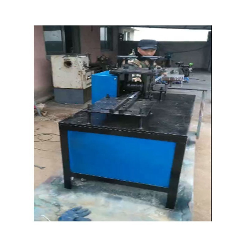 Factory supply metal cold rolling embossing machine forging flat iron square steel square pipe embossing machine equipment