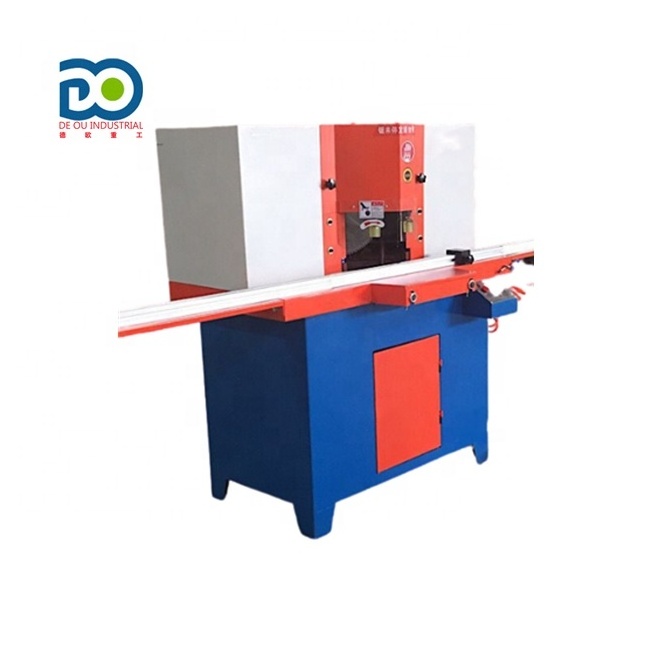 DEOU double head acrylic picture frame 45 degree angle cutting machine