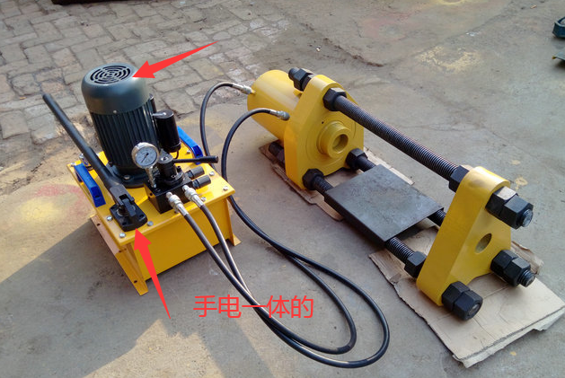 Portable Hydraulic 100t 200t Track Link Press Machine For Track Pin Press Excavator