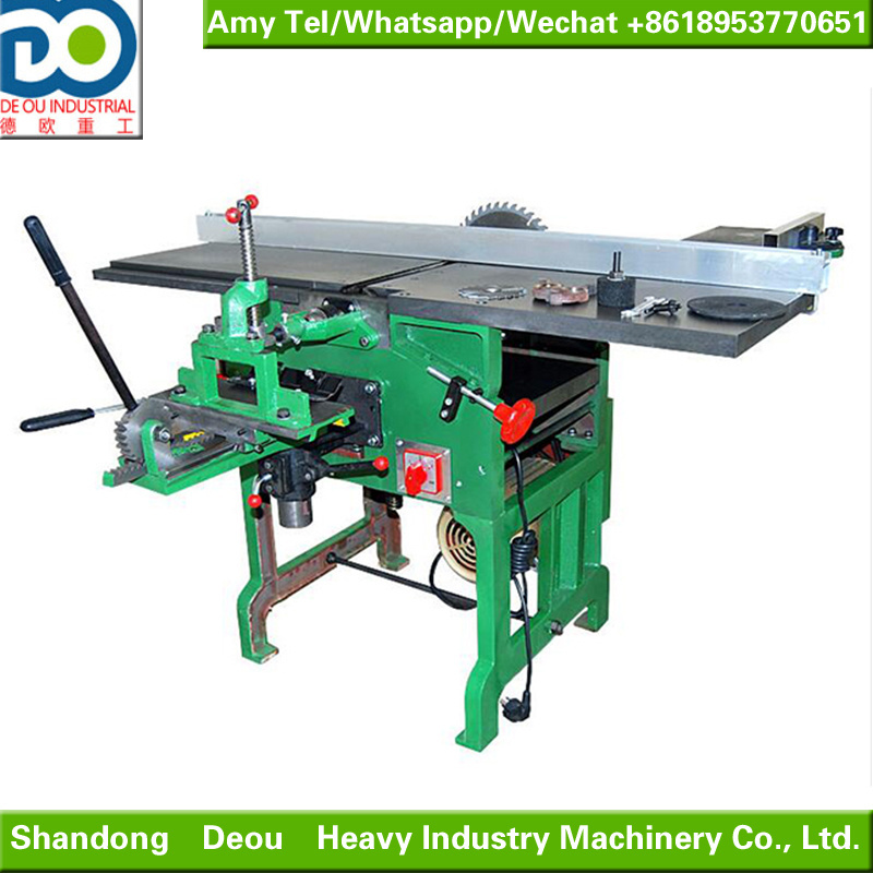 Automatic Electricity 1.5/2.2kw power woodworking Bench Planer  Wood planing machine jointer