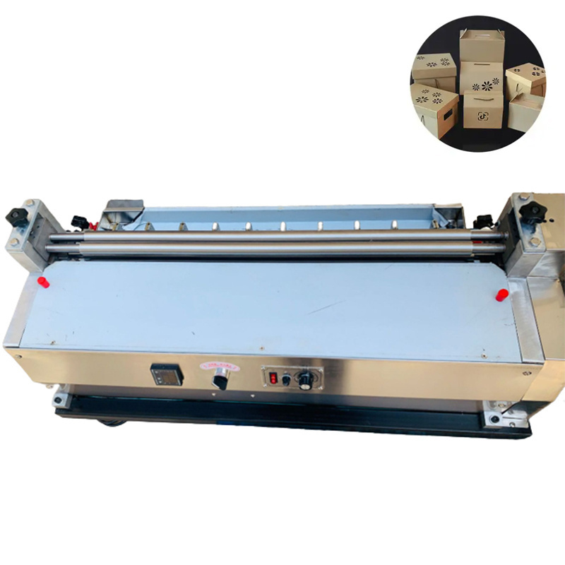 Hot Melt Desktop Glue Machine Glue Spreading Pasting Spreader Leather Paper Gluing Machine