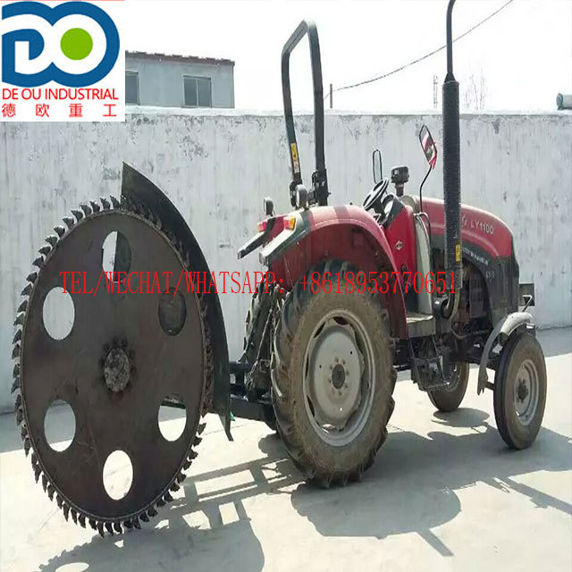 New design disc ditching machine price Tractor Three point Suspension Mini Trencher