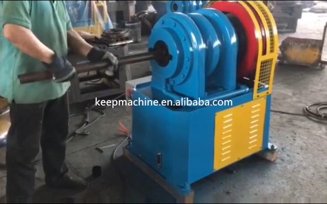 Conical tube shrinking machine Rotary hammer tube shrinking tool Tunnel small pipe tip device tapered pipe shrinking machine