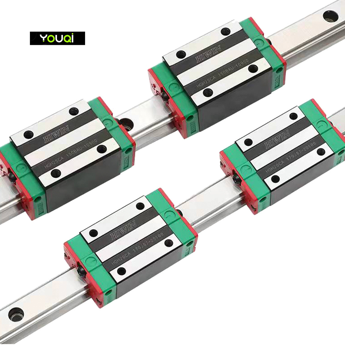 YouQi HG Series HGH20 HGW20 CA HA CC HC CNC Square Linear Guide Rail Kit for 3D Printer and DIY Project