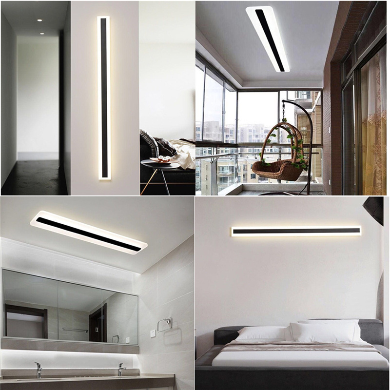 Luxury Long Wall Lamp IP65 Waterproof Led Sconces For Walls  Hotel Bedside  Wall Light Garden Light Modern