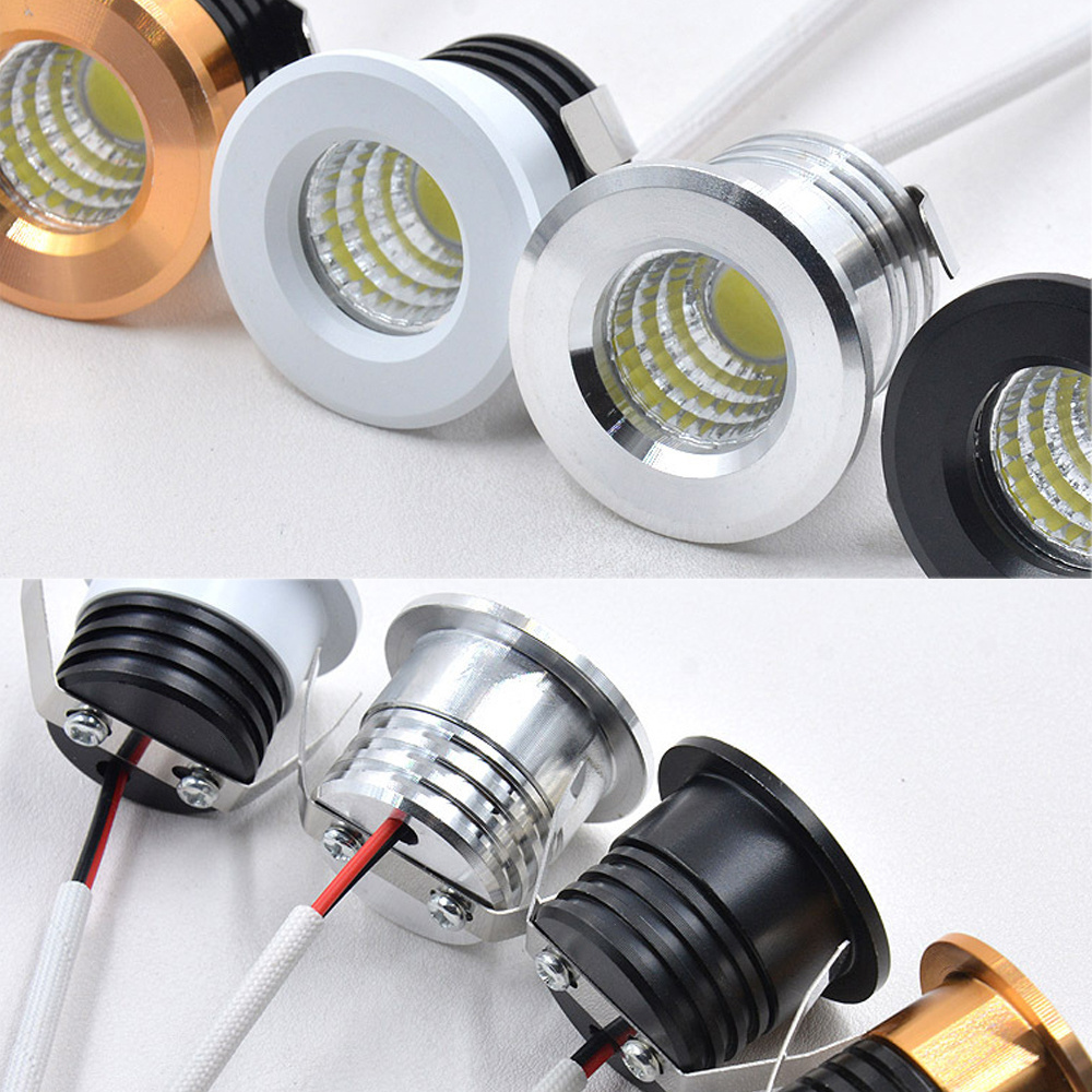 Led Spot Light 110V 220V Spotlight Lamp COB Ceiling Spots Led Downlight 3W Indoor Ceiling Lighting For Home Kitchen Bedroom