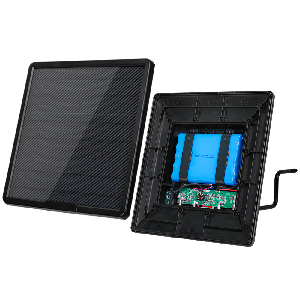 Solar Panel Built in Battery 18650 25000mAh  6v 9v 12v For Trail Track Game Hunting Cameras