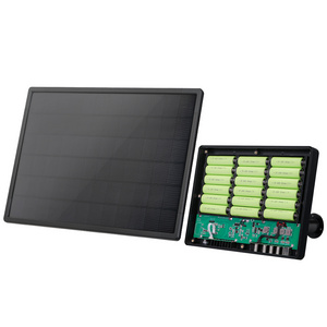 Wifi Camera Solar Panel  Built In Battery 18650 20w 12v Rechargeable Outdoor Waterproof For Farm