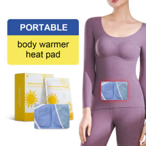 Japanese non woven self heating body warmer hand warmer heat pack adhesive menstrual pain relief hot pad