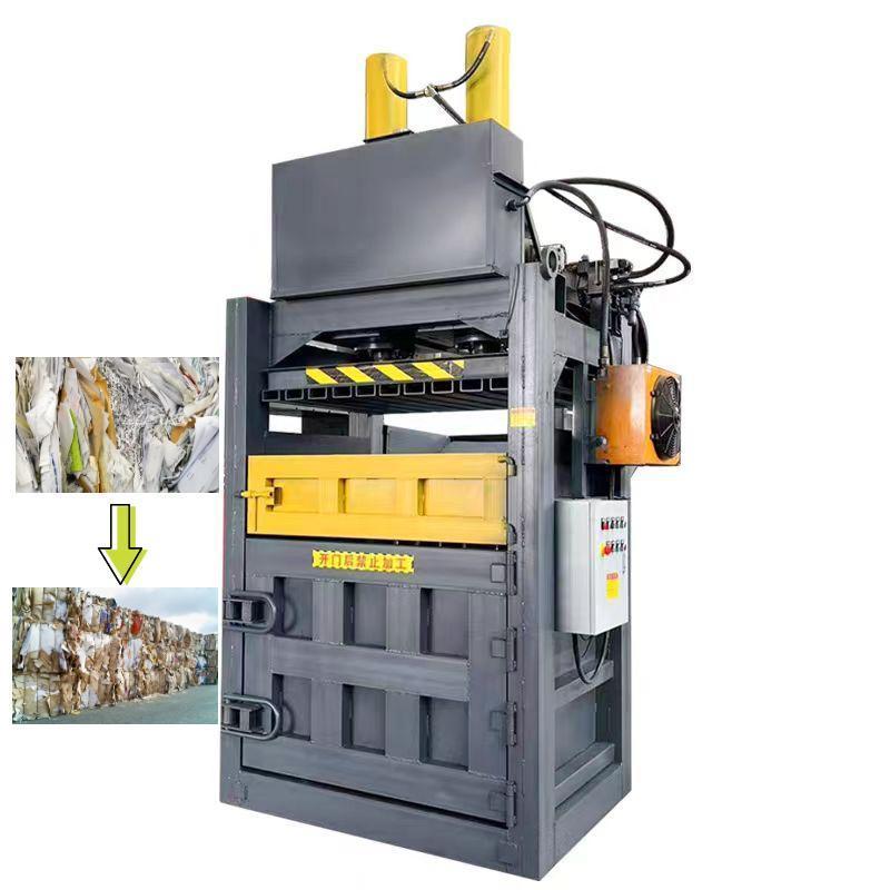 waste plastic/paper baling machine hydraulic mini hydraulic press baling machine