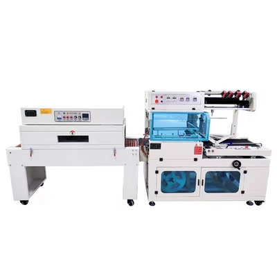 Fully Automatic L Type Polythene Bag Cutting and Sealing Machine Heat Shrink Film Wrapping Packing Wrap Machine