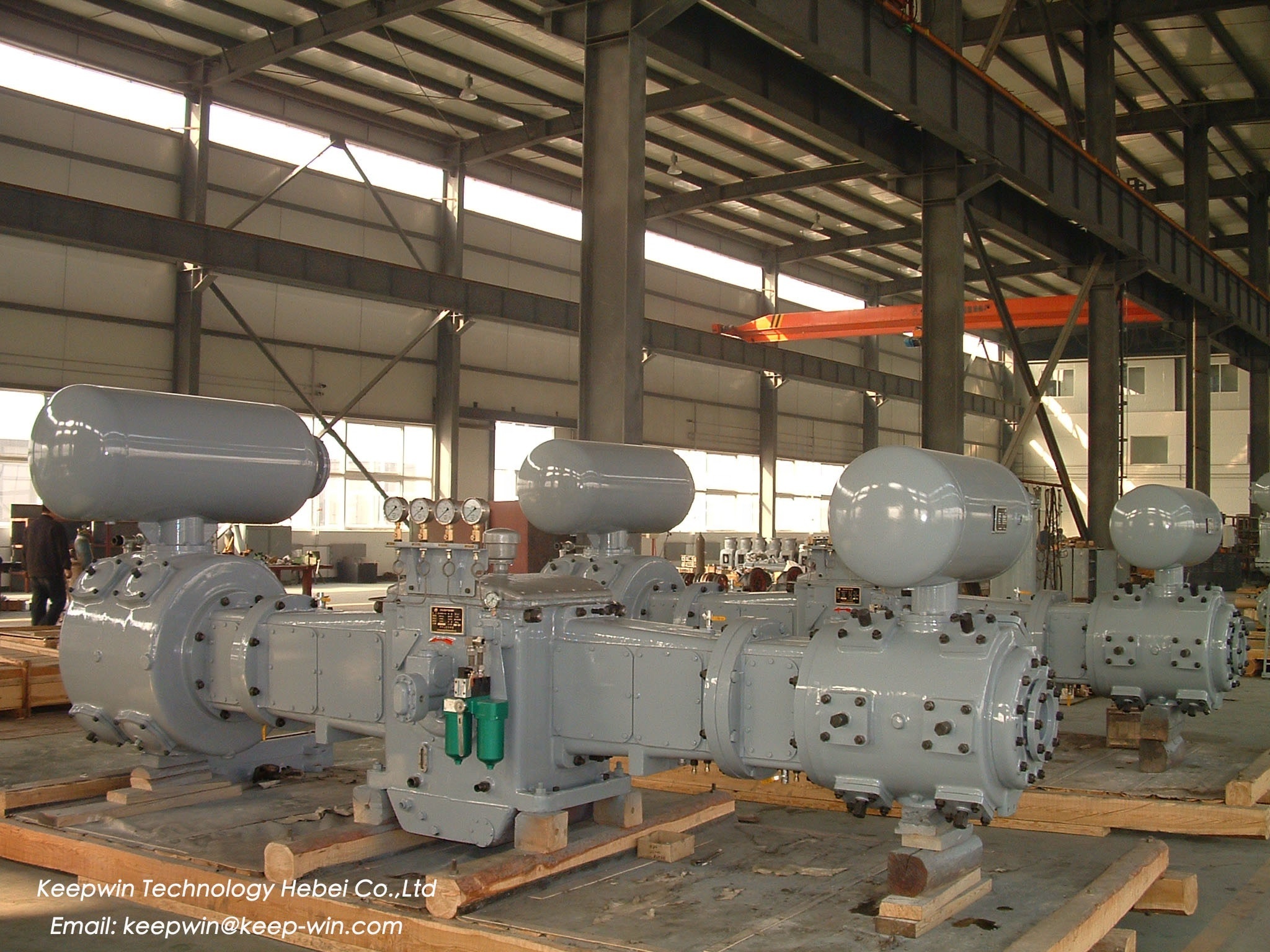 Natural Gas Compressed no Skid mounted LPG filling compressor CNG Compressor for Petrochemical Plant Oilfield