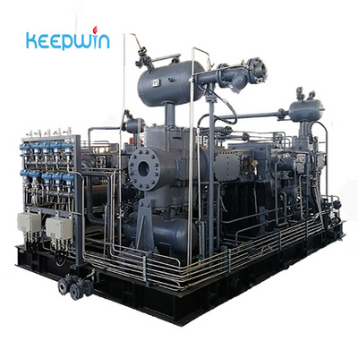 14Nm3/h 90KW Water Cooled 6bar Oil Free Reciprocating Piston Booster Compressor Ammonia Gas Compressor