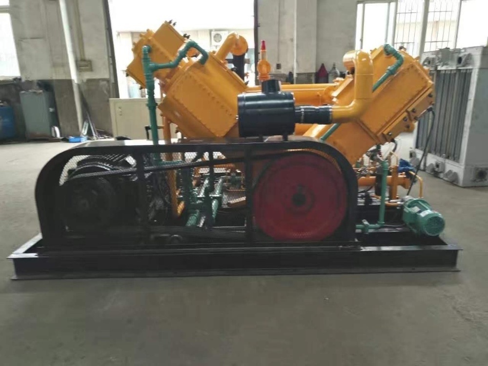 Associated Natural Gas CNG Compressor 200bar 300 bar 400bar exhaust pressure reciprocating gas compressor