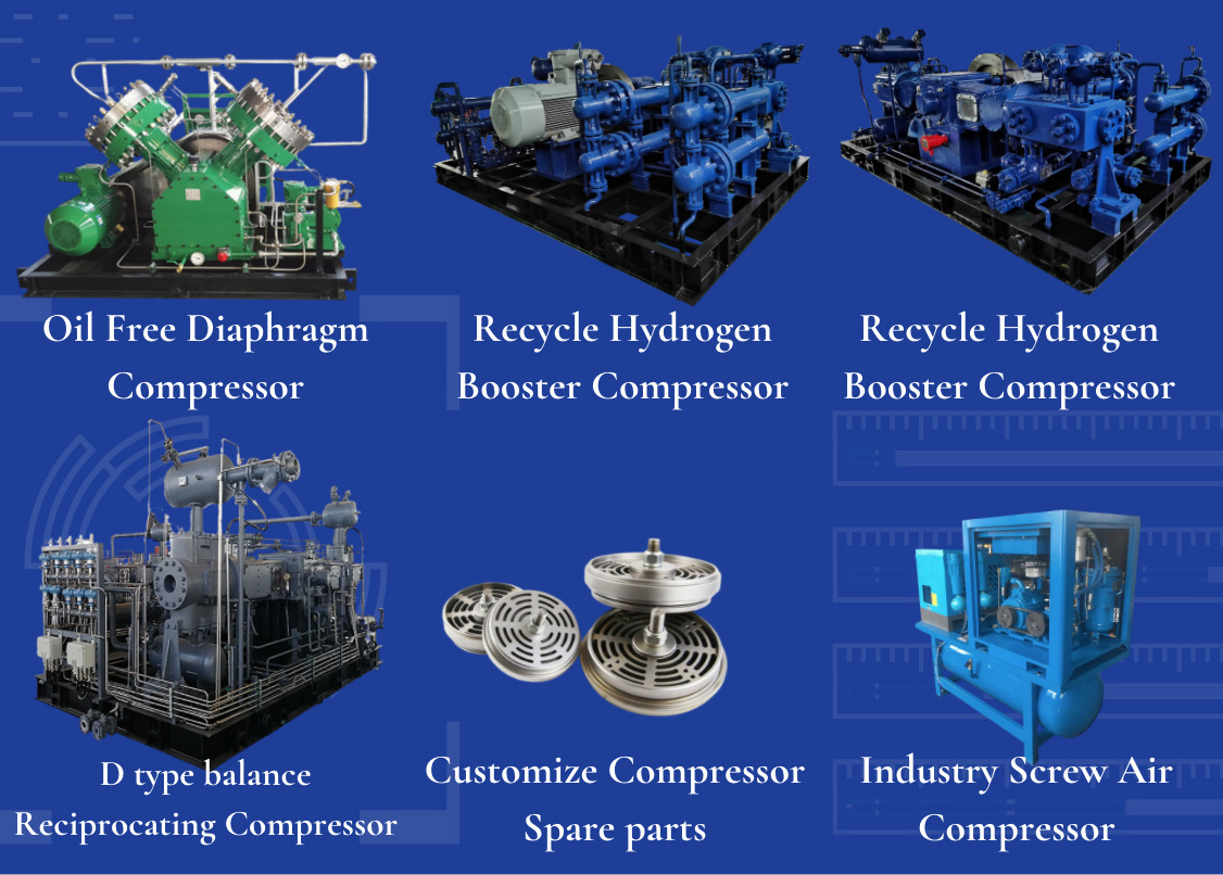 High Pressure SF6 Gas Booster Compressor Methane Compressor Sulfur hexafluoride SF6 gas Recovery Compressor