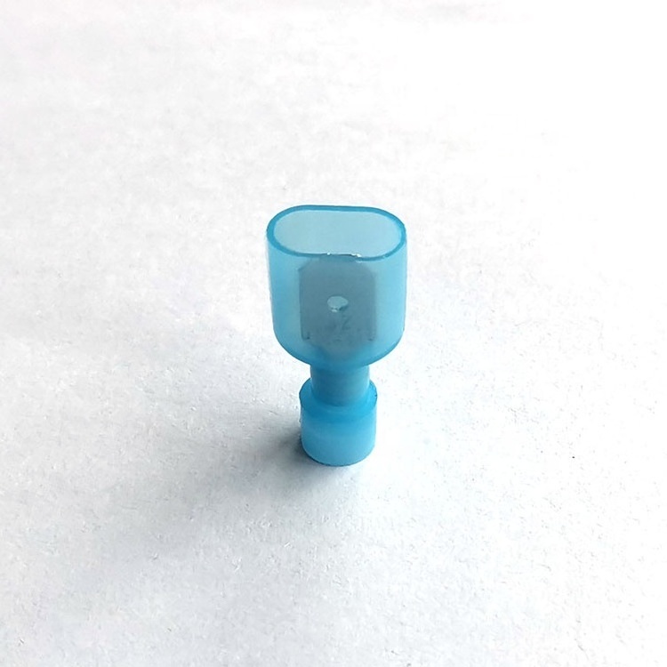 Female Nylon Fully Insulated Connector Nylon End Terminal FDFN1.25-250 Cable Brass Lug Female Crimp Connectors