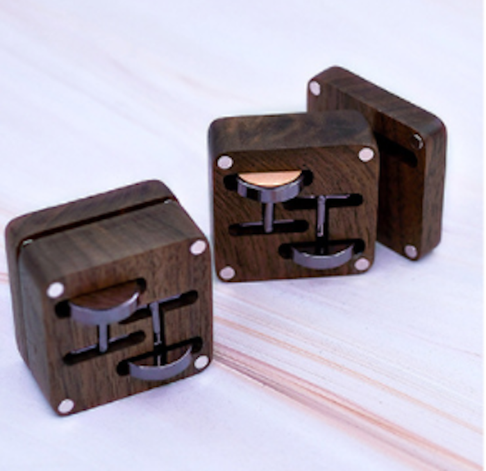 Alibaba new product high quality wood gift box for cufflinks  made in China