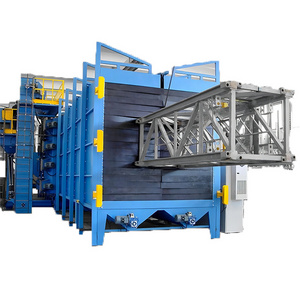 3 Q48 Catenary Abrator Overhead Conveyor Catenary Type Shot Blasting Machine with Spare Parts