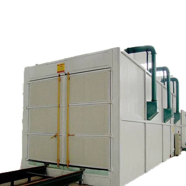 Customizable solutions surface treatment needs Container Steel Cleaning Sand Blasting Room/Sandblast Booth with recycling system