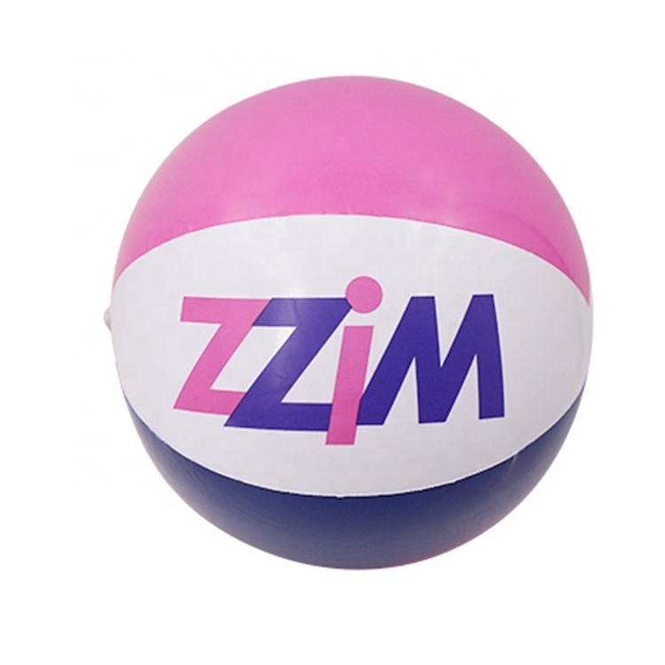 promotional colorful beach balls in bulk 28cm standard customized inflatable balls with logo pvc ball toys for kids wholesale