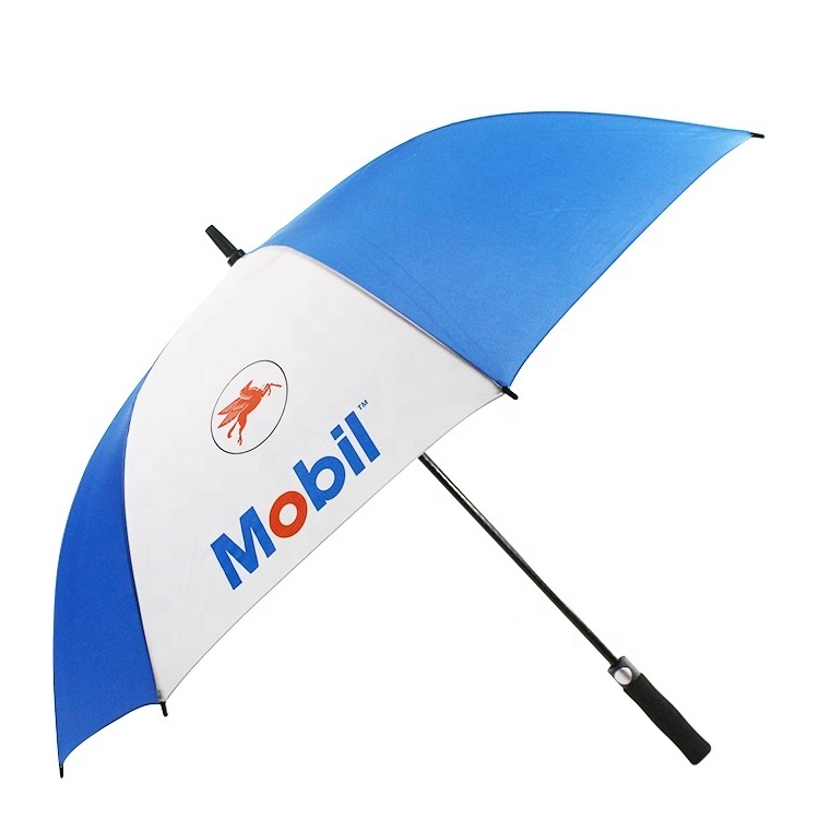 promotional gift items custom automatic outdoor umbrellas with logo Promotional Branded straight large car golf umbrella