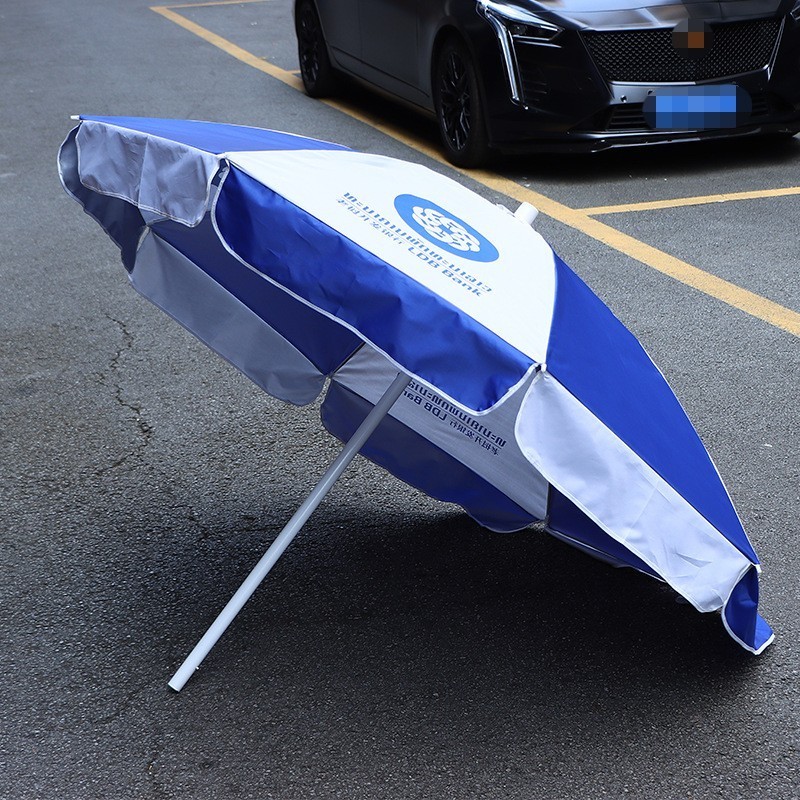 Promotional activities Advertising shade custom logo outdoor polyester Sun Umbrella Foldable Sun Umbrella