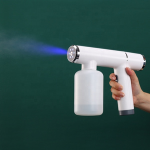 2021 New nano sprayer 500ML handheld Garden Fog spray Machine mist blue ray steam Stainless Steel Misting Nozzle fogger gun