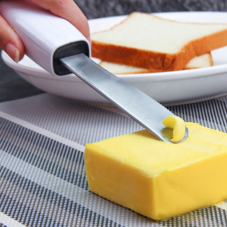 2023 New Arrivals Kitchen Gadgets Ergonomic Handle Rapid Heating Cheese Butter Spread Knife Heated Butter Knife