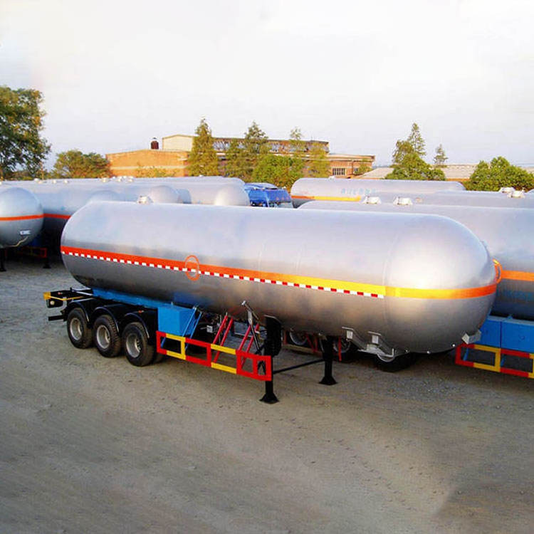 Factory LPG Tanker 40cbm 60cbm 50T Methanol Butadiene LPG Transport Truck Trailer Semi Trailer LPG Gas Tankers For Sale