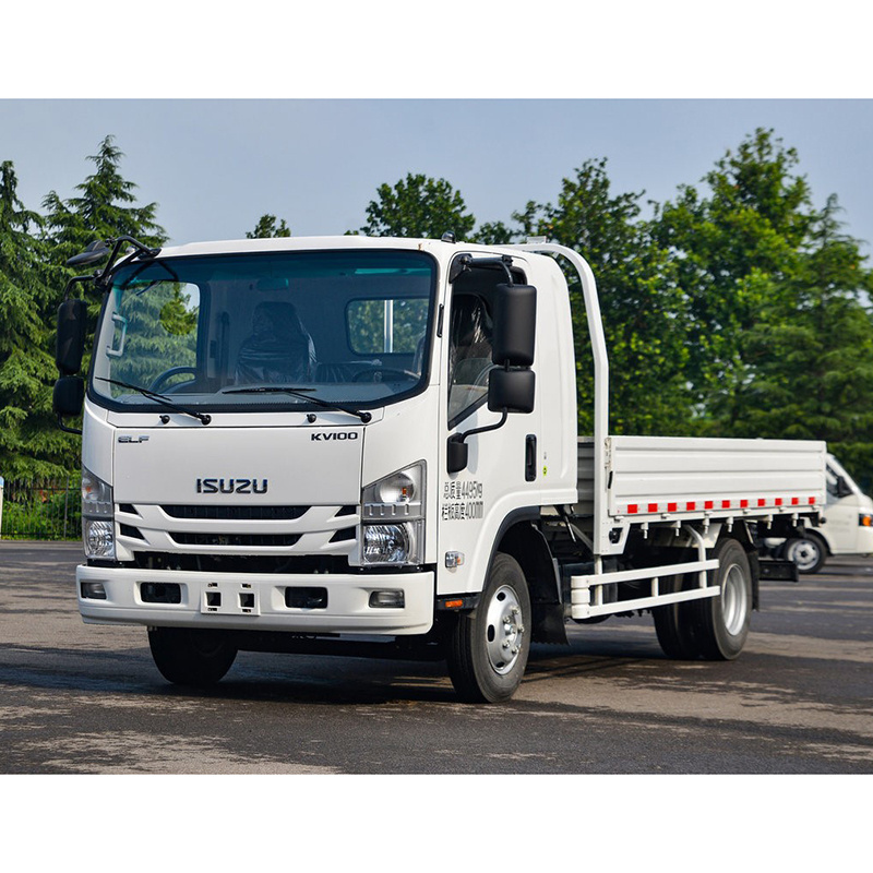 Factory supply ISUZU NPR cargo truck 3 5 ton RHD LHD fence van truck emission 4/5/6 optional at good price