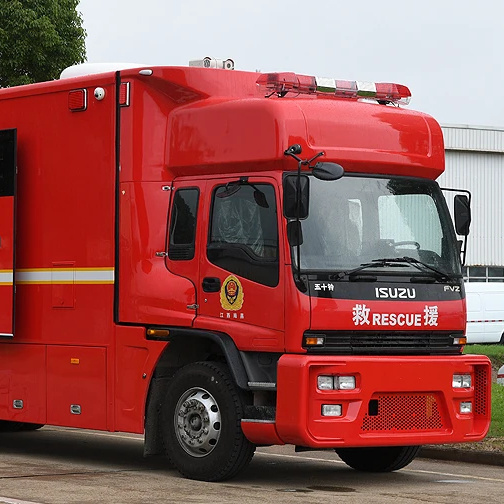 Heavy Type 6x4 FVZ Emergency Communication Command Vehicle ISUZU Fire Engine Truck