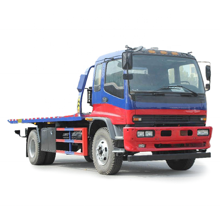 ISUZU FTR Roll Back Tow Truck 10 Ton Wrecker ISUZU F Series Car Carrier Breakdown Lorry Recovery Vehicle