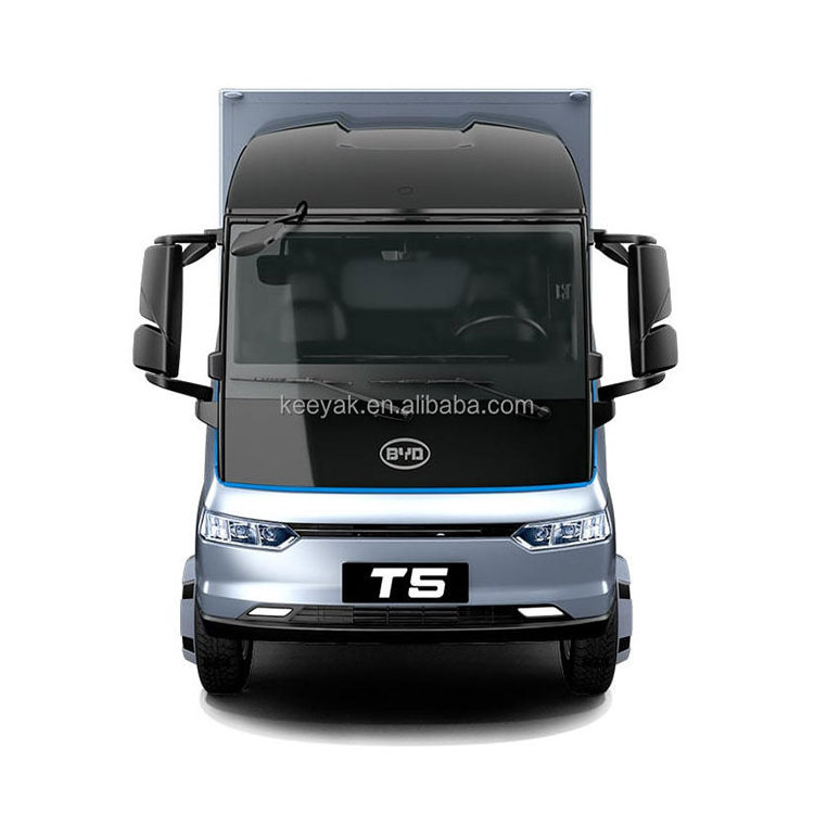 BYD T5D Single Row Pure Electric Box Type Light Truck 85kWh 200km New Energy Vehicles Cargo Van Truck factory price on sale