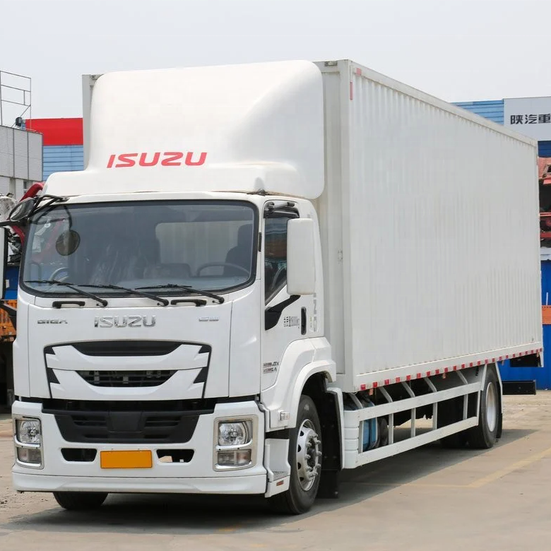 GIGA ISUZU VC Series Trucks 15 to 50 Ton Cargo Truck Box Trucks with Tailgate for Auxiliary Loading