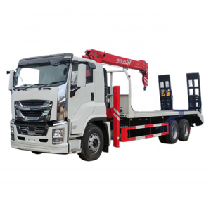 ISUZU GIGA Roll Back Tow Truck 30 Ton Tow Truck with Crane & Hydraulic Rear Plate