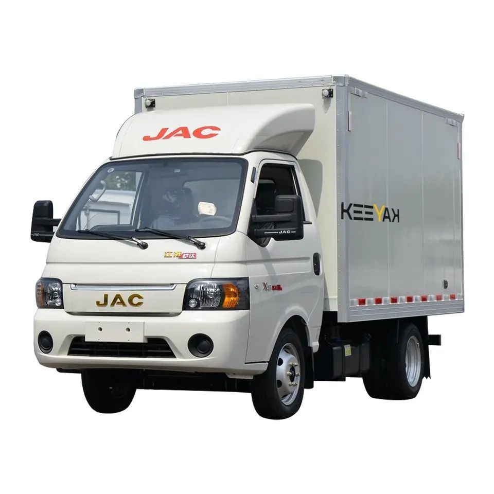 New JAC Cargo Truck Box Van Transport Vehicle Cheap Price Trucks for sale