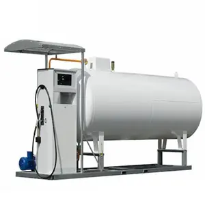 Mini 2.5t 5t 10m3 Cooking Gas Filling Station LPG Tank Skid 5000L LPG Tanker Station LPG Gas Station factory made on sale