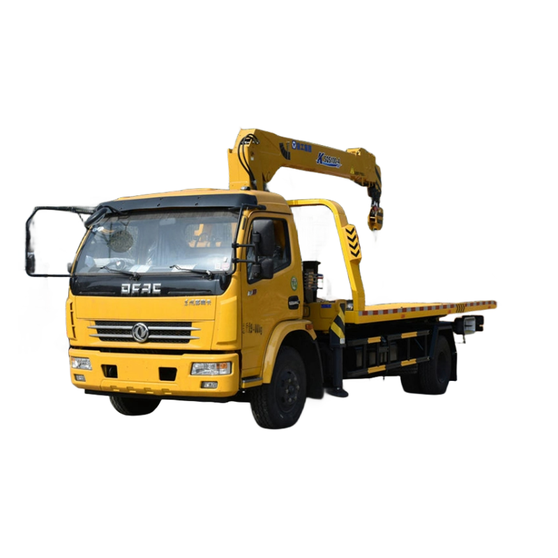 dongfeng Truck-mounted Crane New factory supply 4*2  tow truck crane euro 2/3/4 light tow truck with Hydraulic boom