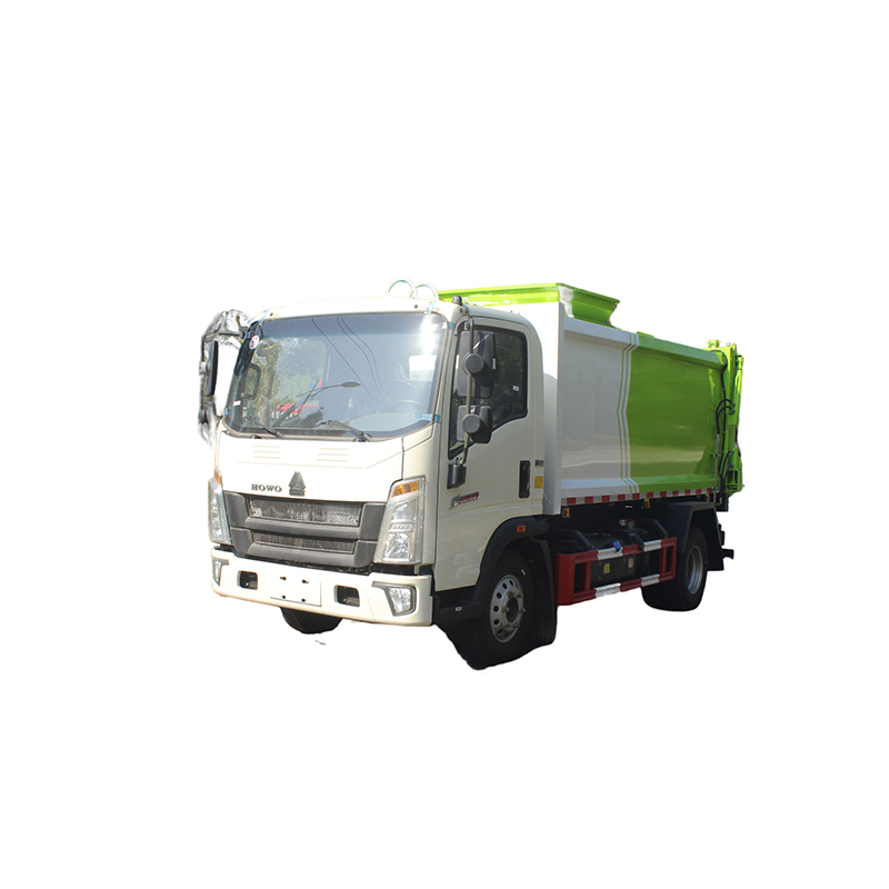 Factory supply garbage truck howo 4*2 hotel canteen use 4*4 left hand drive Customized Garbage Truck newest