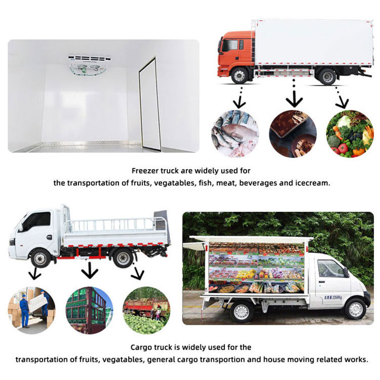 Dongfeng Small Cargo Trucks Diesel Electric Van Cargo Truck Cheap 4x2 Mini 10 Ton Cargo Van JAC Truck Factory Direct Supply