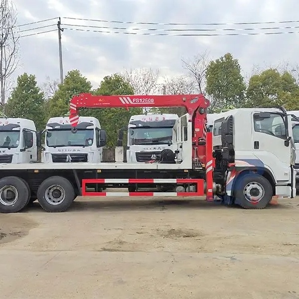 ISUZU GIGA Roll Back Tow Truck 30 Ton Tow Truck with Crane & Hydraulic Rear Plate